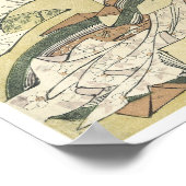 ポートレートの大野清長, 1790年代 ポスター (角)