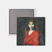 ポートレートの女の子、救世主 マグネット (正面/裏面)