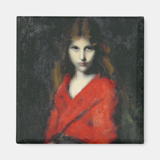 ポートレートの女の子、救世主 マグネット (正面)