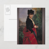 ポートレートの女スペインの性 ポストカード (正面/裏面)