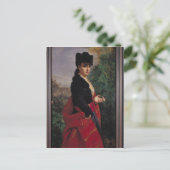 ポートレートの女スペインの性 ポストカード (スタンド正面)