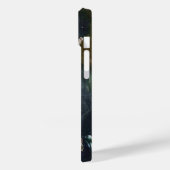 ポートレートの女性がゴッホ絵画に着席 Case-Mate iPhoneケース (裏面 / 左)