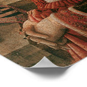 ポートレートの女性と男の棺に入る, c.1440 ポスター (角)