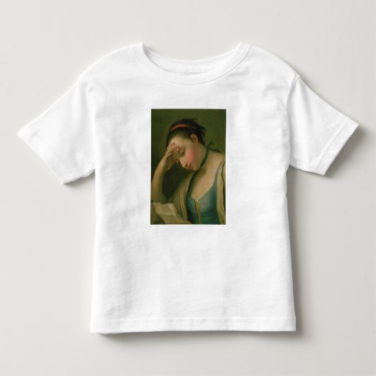 ポートレートの女性2 トドラーTシャツ (正面)