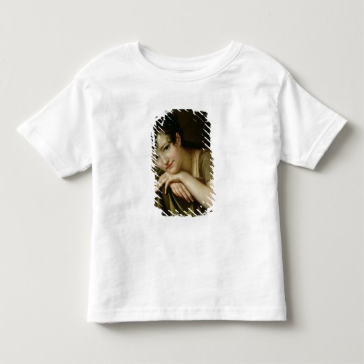 ポートレートの女性2 トドラーTシャツ (正面)