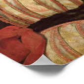 ポートレートの女性2 ポスター (角)