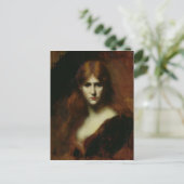 ポートレートの女性2 ポストカード (スタンド正面)