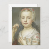 ポートレートの少女 ポストカード (正面/裏面)