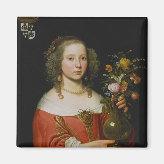 ポートレートの少女 マグネット (正面)