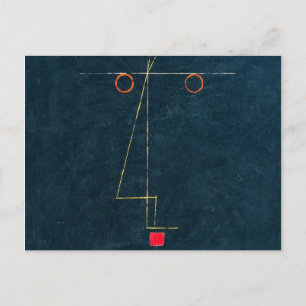 ポートレートの平衡者， 1927 by Paul Klee ポストカード