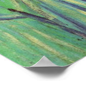 ポートレートの忍耐エスカレーターbyビンセント・ヴァン・ゴッホ ポスター (角)