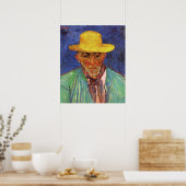 ポートレートの忍耐エスカレーターbyビンセント・ヴァン・ゴッホ ポスター (キッチン)