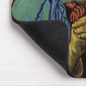 ポートレートの忍耐エスカレーターbyビンセント・ヴァン・ゴッホ マウスパッド (コーナー)