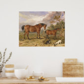 ポートレートの改革者、ブルーチャー、トーリーとクリブ ポスター (キッチン)