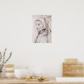 ポートレートの母， 1514 ポスター (キッチン)