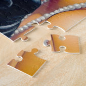 ポートレートの美しいピンアップ ジグソーパズル (側面)