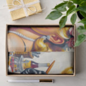 ポートレートの美しいピンアップ 薄葉紙 (ギフト)