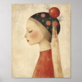 ポートレートの聖母お洒落 ポスター (正面)