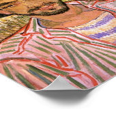 ポートレートの若い農民ファンゴッホファインアート ポスター (角)