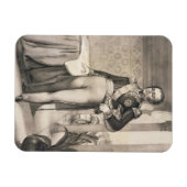 ポートレートのComte de Bourmont (1773-1846), Com マグネット (横)