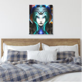 ポートレートのCyiria Canvas Print キャンバスプリント (インサイチュ (寝室))