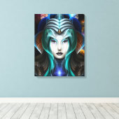 ポートレートのCyiria Canvas Print キャンバスプリント (インサイチュ (ウッドフロア))