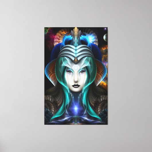 ポートレートのCyiria Canvas Print キャンバスプリント (正面)