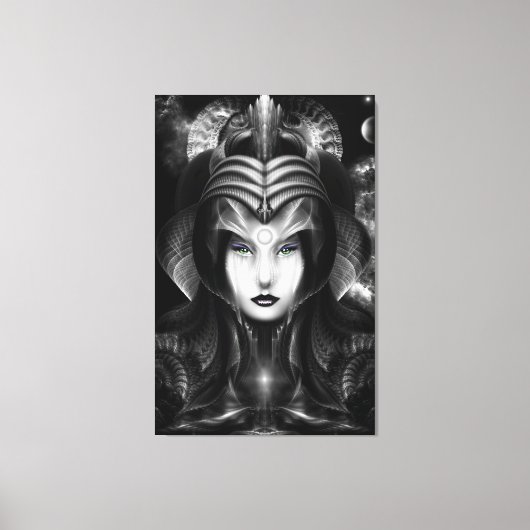 ポートレートのCyiria Midnight Canvas Print キャンバスプリント (正面)