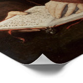 ポートレートのDesiderius Erasmus of Rotterdam ポスター (角)