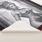 ポートレートのDrusella Arkaevis AI Art by Xzendor7 シェルパブランケット (3/4)