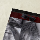 ポートレートのDrusella Arkaevis AI Art by Xzendor7 ビーチタオル (インサイチュ)