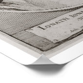 ポートレートのInigo Jones (1573-1652)は私達によって刻まれた ポスター (角)