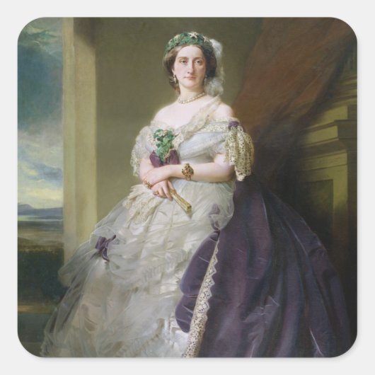 ポートレートのLady Middleton, 1863 スクエアシール (正面)