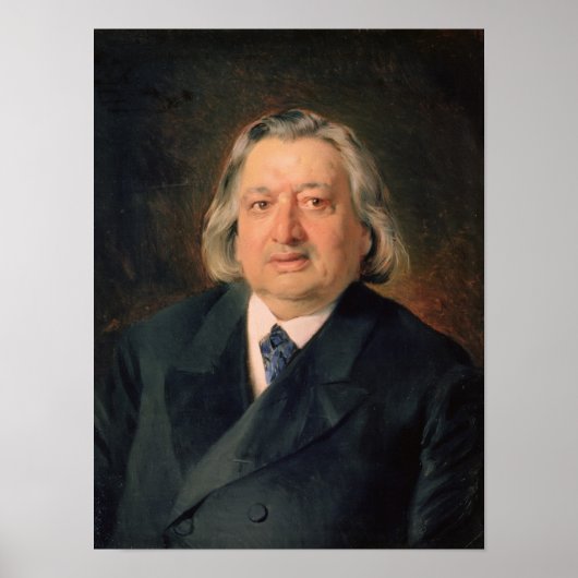 ポートレートのOssip Petrov, 1870 ポスター (正面)