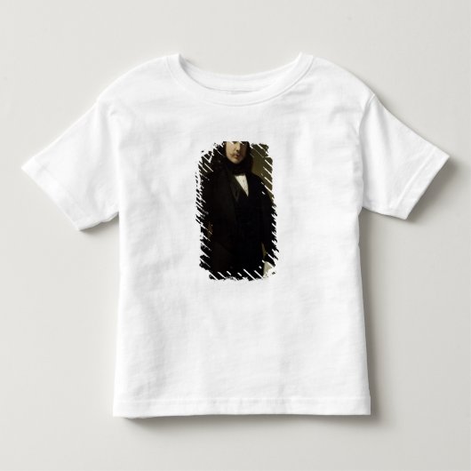 ポートレートのTheophile Gautier, 1839 トドラーTシャツ (正面)
