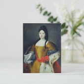 ポートレートのTsarevna Anna Petrovna, 1740s ポストカード (スタンド正面)