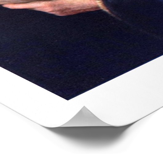 ポートレートは老婦人読のGerrit Dou著 ポスター (角)