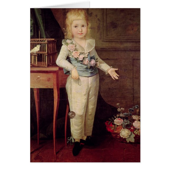 ポートレートはXVIIルイであると推定しました (正面)