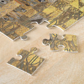 ポートレートアデル・ブロッホ・バウアー1クリムト・アート ジグソーパズル (側面)