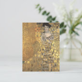 ポートレートアデル・ブロッホ・バウアー1クリムト・アート ポストカード (スタンド正面)