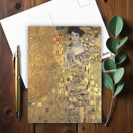 ポートレートアデル・ブロッホ・バウアー1クリムト・アート ポストカード