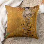 ポートレートアデル・ブロッホ・バウアーIバイグスタフクリムト クッション (ブランケット)