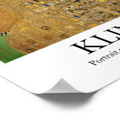 ポートレートアデル・ブロッホ・バウアーIバイグスタフクリムト ポスター (角)