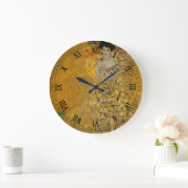 ポートレートアデル・ブロッホ・バウアーIバイグスタフクリムト ラージ壁時計 (ホーム)