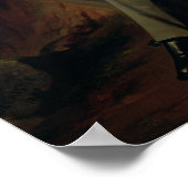 ポートレートアルフォンス・ド・ラマルティン1830 ポスター (角)