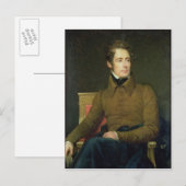 ポートレートアルフォンス・ド・ラマルティン, 1831 ポストカード (正面/裏面)