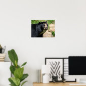 ポートレートアンデアベア ポスター (ホームオフィス)