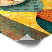 ポートレートイラストレーション ポスター (角)