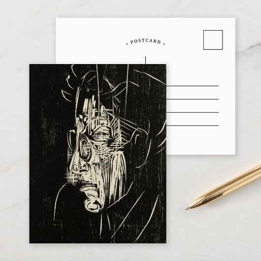 ポートレートエドムンドシャエファー |アルバートミュラー ポストカード