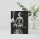 ポートレートエリザベスI時プリンセスc.1546 ポストカード (スタンド正面)